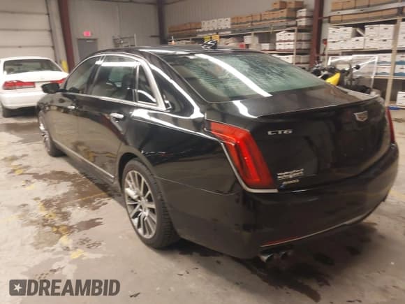 ✅ 2017 Cadillac CT6 Luxury AWD • VIN: 1G6KD5RS2HU168017 • Lot: 43853303. Listed on IAAI with 180,073 mi. Free auction sales archive from the USA and detailed vehicle history report at DreamBid. Image 3.