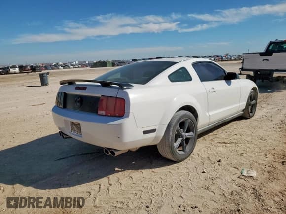 ✅ 2007 Ford Mustang Deluxe • VIN: 1ZVFT80N875288095 • Lot: 84260275. Listed on Copart with 93,204 mi. Free auction sales archive from the USA and detailed vehicle history report at DreamBid. Image 3.