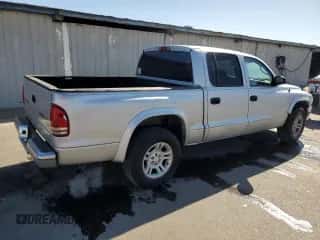 2004 Dodge Dakota SLT z VIN 1D7HL48N54S750432, wystawiony jako Copart lot #78485624 z przebiegiem 139 073 mil mil oraz Czysty tytuł • Clean title. Historia ofert i sprzedaży dostępna na DreamBid. Obrazek 3.