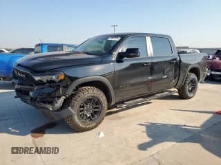 ✅ 2025 Ram 1500 Rebel • VIN: 1C6SRFLP0SN652317 • Лот: 80951075. Опубликован ранее на Copart с пробегом 8 133 миль. Бесплатный доступ к архиву аукционных продаж из США и подробный отчёт об истории автомобиля на DreamBid. Изображение 1.