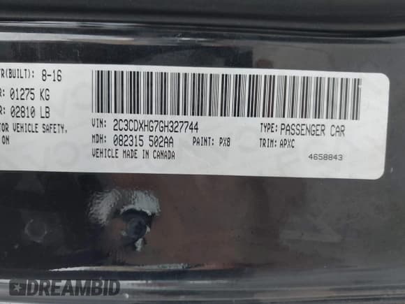 ✅ 2016 Dodge Charger SXT • VIN: 2C3CDXHG7GH327744 • Лот: 43416041. Опубликован ранее на IAAI с пробегом 182 999 миль. Бесплатный доступ к архиву аукционных продаж из США и подробный отчёт об истории автомобиля на DreamBid. Изображение 9.