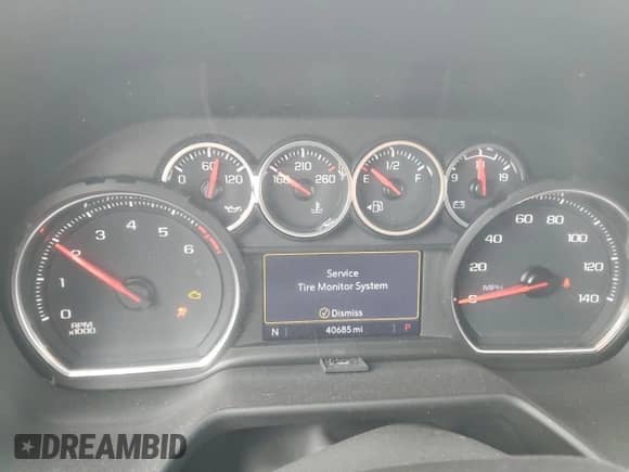 2021 Chevrolet Tahoe LT with VIN 1GNSCNKD3MR472182, listed as a Copart auction lot 85840335 with 40,685 mi miles and Salvage title. Bid and sale history available at DreamBid. Image 9.