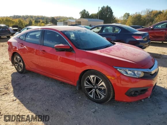 ✅ 2017 Honda Civic EX-L • VIN: 2HGFC1F75HH643142 • Lot: 89876225. Listed on Copart with 109,272 mi. Free auction sales archive from the USA and detailed vehicle history report at DreamBid. Image 4.