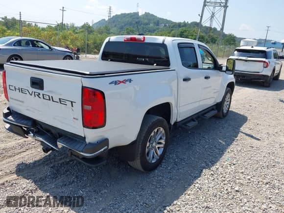 ✅ 2022 Chevrolet Colorado 4WD Work Truck • VIN: 1GCGTBEN3N1308741 • Lot: 43003988. Listed on IAAI with 40,384 mi. Free auction sales archive from the USA and detailed vehicle history report at DreamBid. Image 4.