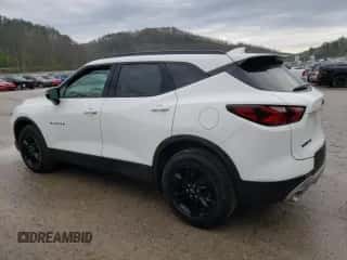 2021 Chevrolet Blazer LT with VIN 3GNKBJRS4MS517658, listed as a Copart auction lot 50187424 with 32,067 mi miles and . Bid and sale history available at DreamBid. Image 2.