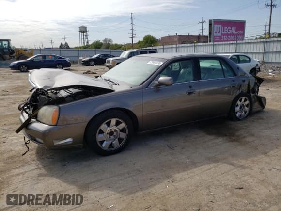 ✅ 2001 Cadillac DeVille DTS • VIN: 1G6KF57961U249148 • Lot: 73604474. Listed on Copart with 137,444 mi. Free auction sales archive from the USA and detailed vehicle history report at DreamBid. Image 1.