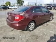 ✅ 2012 Honda Civic LX • VIN: 2HGFB2F54CH572726 • Lot: 93552065. Wystawiony na Copart z przebiegiem 175 657 mil. Bezpłatny archiwum sprzedaży aukcyjnych z USA i szczegółowy raport historii pojazdu na DreamBid. Zdjęcie 3.