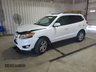 2011 Hyundai Santa Fe Limited z VIN 5XYZKDAG8BG090869, wystawiony jako Copart lot #81120485 z przebiegiem 119 832 mil mil oraz Szkoda całkowita • Salvage title. Historia ofert i sprzedaży dostępna na DreamBid. Obrazek 1.