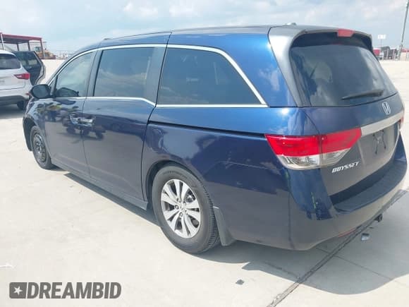 ✅ 2014 Honda Odyssey EX-L • VIN: 5FNRL5H62EB010123 • Lot: 43246576. Listed on IAAI with 184,678 mi. Free auction sales archive from the USA and detailed vehicle history report at DreamBid. Image 3.