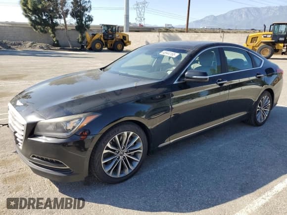 ✅ 2015 Hyundai Genesis 3.8L • VIN: KMHGN4JEXFU097481 • Lot: 46944165. Wystawiony na Copart z przebiegiem 189 159 mil. Bezpłatny archiwum sprzedaży aukcyjnych z USA i szczegółowy raport historii pojazdu na DreamBid. Zdjęcie 1.