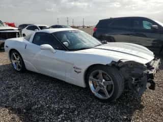 2008 Chevrolet Corvette with VIN 1G1YY26W685122940, listed as a Copart auction lot 84970144 with 100,388 mi miles and Salvage title. Bid and sale history available at DreamBid. Image 4.