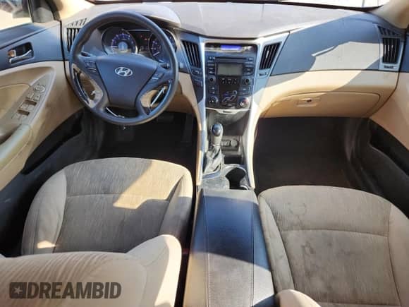 2013 Hyundai Sonata GLS with VIN 5NPEB4AC3DH619393, listed as a Copart auction lot 80090475 with 187,446 mi miles and Salvage title. Bid and sale history available at DreamBid. Image 8.