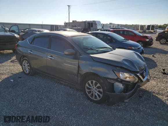 ✅ 2017 Nissan Sentra S • VIN: 3N1AB7AP8HY238590 • Lot: 84553715. Listed on Copart with 140,739 mi. Free auction sales archive from the USA and detailed vehicle history report at DreamBid. Image 4.