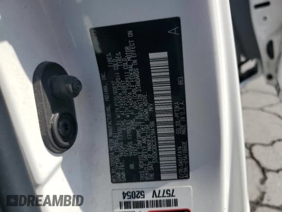 ✅ 2012 Toyota Sienna • VIN: 5TDZK3DC2CS184186 • Lot: 71013535. Listed on Copart with 172,772 mi. Free auction sales archive from the USA and detailed vehicle history report at DreamBid. Image 13.