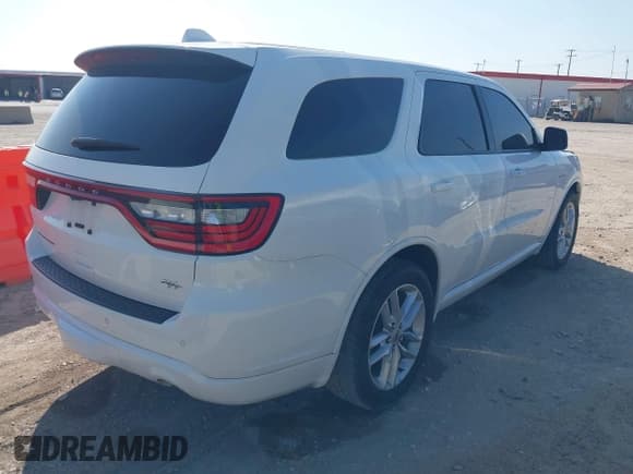 ✅ 2022 Dodge Durango R/T • VIN: 1C4SDHCT6NC217849 • Lot: 42814278. Listed on IAAI with 54,082 mi. Free auction sales archive from the USA and detailed vehicle history report at DreamBid. Image 4.