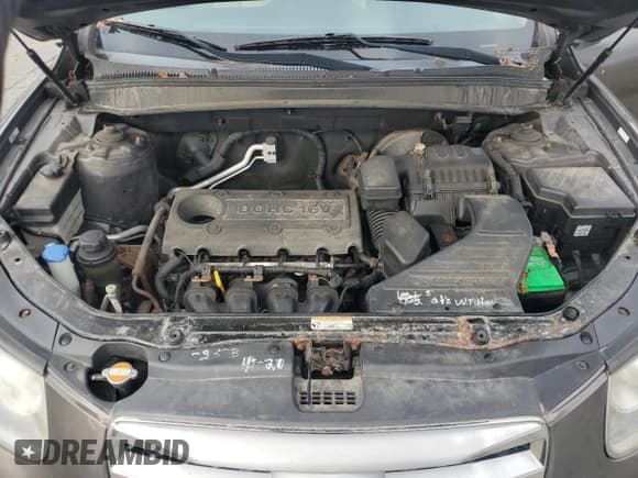 ✅ 2012 Hyundai Santa Fe GLS • VIN: 5XYZGDAB8CG155100 • Lot: 75912414. Listed on Copart with 139,580 mi. Free auction sales archive from the USA and detailed vehicle history report at DreamBid. Image 11.