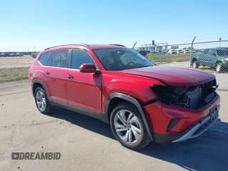 ✅ 2022 Volkswagen Atlas SE • VIN: 1V2HR2CAXNC551811 • Lot: 43382936. Listed on IAAI with 70,176 mi. Free auction sales archive from the USA and detailed vehicle history report at DreamBid. Image 1.