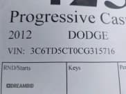 ✅ 2012 Ram 2500 ST • VIN: 3C6TD5CT0CG315716 • Lot: 42558098. Listed on IAAI with Not provided. Free auction sales archive from the USA and detailed vehicle history report at DreamBid. Image 9.