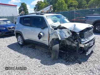 ✅ 2017 Jeep Renegade Latitude • VIN: ZACCJABB2HPE46011 • Lot: 43078425. Listed on IAAI with 101,485 mi. Free auction sales archive from the USA and detailed vehicle history report at DreamBid. Image 1.