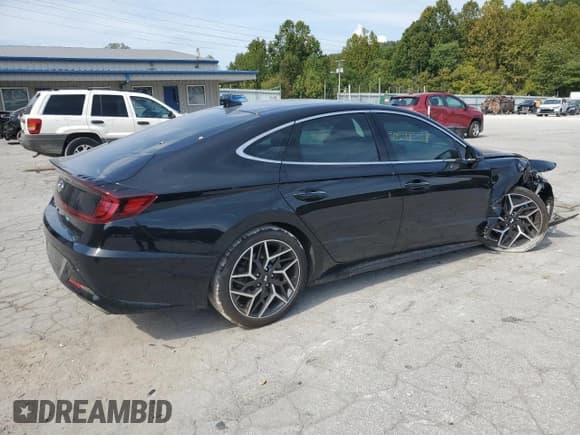 ✅ 2023 Hyundai Sonata N Line • VIN: KMHL14JC0PA269240 • Лот: 80683995. Опубликован ранее на Copart с пробегом 23 254 миль. Бесплатный доступ к архиву аукционных продаж из США и подробный отчёт об истории автомобиля на DreamBid. Изображение 3.