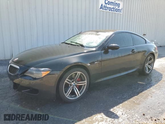 ✅ 2007 BMW 6 Series M6 • VIN: WBSEH93517B798235 • Lot: 75652394. Listed on Copart with 128,020 mi. Free auction sales archive from the USA and detailed vehicle history report at DreamBid. Image 1.