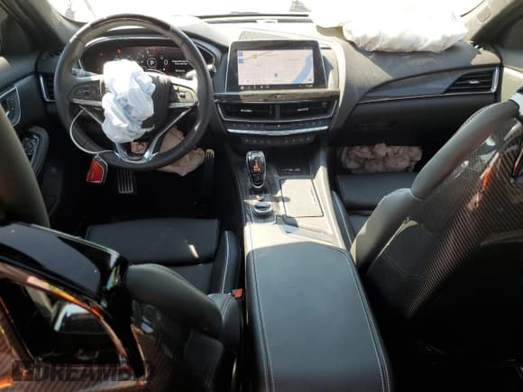 ✅ 2024 Cadillac CT5-V Blackwing • VIN: 1G6D35R68R0810831 • Lot: 80462375. Listed on Copart with 4,096 mi. Free auction sales archive from the USA and detailed vehicle history report at DreamBid. Image 8.