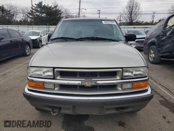 1999 Chevrolet Blazer LS with VIN 1GNDT13W9X2193172, listed as a Copart auction lot 85622594 with 160,054 mi miles and Salvage title. Bid and sale history available at DreamBid. Image 5.