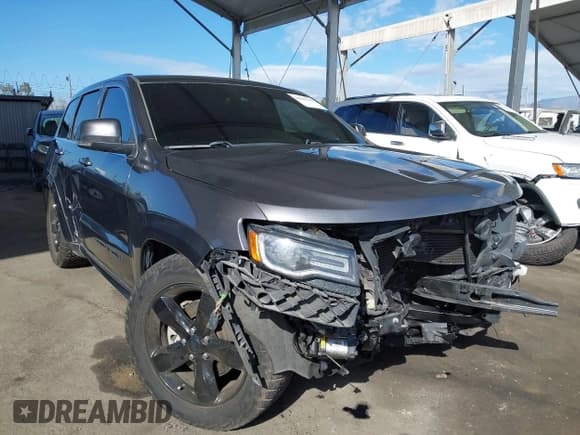 ✅ 2016 Jeep Grand Cherokee Overland • VIN: 1C4RJFCM3GC395547 • Лот: 43402143. Опубликован ранее на IAAI с пробегом 91 001 миль. Бесплатный доступ к архиву аукционных продаж из США и подробный отчёт об истории автомобиля на DreamBid. Изображение 1.