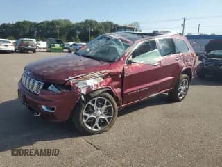 ✅ 2021 Jeep Grand Cherokee High Altitude • VIN: 1C4RJFCG6MC758669 • Лот: 81860875. Опубликован ранее на Copart с пробегом Не указан. Бесплатный доступ к архиву аукционных продаж из США и подробный отчёт об истории автомобиля на DreamBid. Изображение 1.