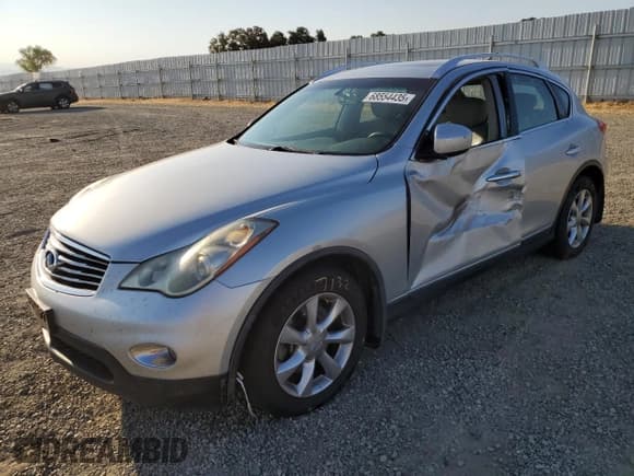 ✅ 2008 Infiniti EX Journey • VIN: JNKAJ09E48M306007 • Lot: 68554435. Listed on Copart with 141,940 mi. Free auction sales archive from the USA and detailed vehicle history report at DreamBid. Image 1.