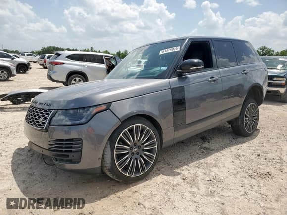 ✅ 2019 Land Rover Range Rover • VIN: SALGS2RE4KA533221 • Lot: 61475925. Listed on Copart with 67,040 mi. Free auction sales archive from the USA and detailed vehicle history report at DreamBid. Image 1.
