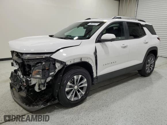 ✅ 2025 Chevrolet Equinox FWD LT • VIN: 3GNAXHEG7SL169045 • Lot: 67530395. Wystawiony na Copart z przebiegiem 14 853 mil. Bezpłatny archiwum sprzedaży aukcyjnych z USA i szczegółowy raport historii pojazdu na DreamBid. Zdjęcie 1.