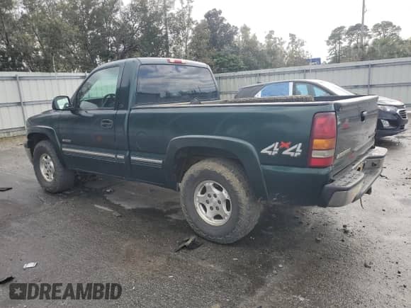 2002 Chevrolet Silverado 1500 LS with VIN 1GCEK14T32Z241592, listed as a Copart auction lot 49865495 with 326,388 mi miles and Salvage title. Bid and sale history available at DreamBid. Image 2.