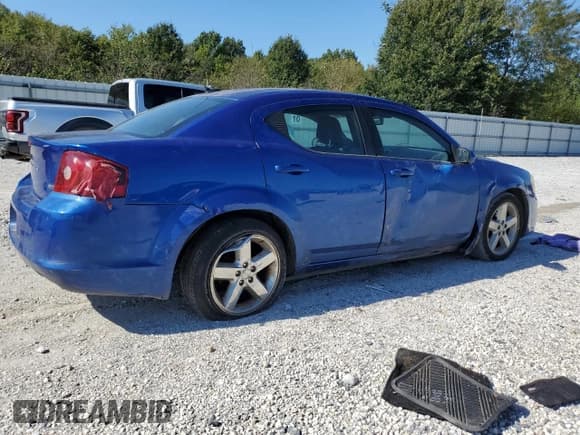 ✅ 2013 Dodge Avenger SXT • VIN: 1C3CDZCG7DN508560 • Lot: 87261545. Listed on Copart with 63,791 mi. Free auction sales archive from the USA and detailed vehicle history report at DreamBid. Image 3.