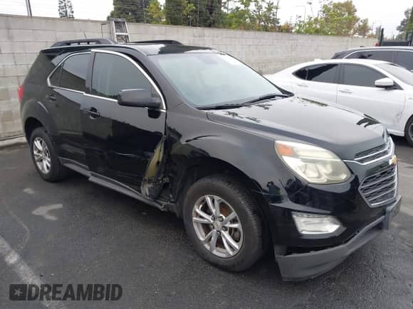 2016 Chevrolet Equinox LT z VIN 2GNALCEK5G6193536, wystawiony jako IAAI lot #43373794 z przebiegiem 118 060 mil mil oraz . Historia ofert i sprzedaży dostępna na DreamBid. Obrazek 1.