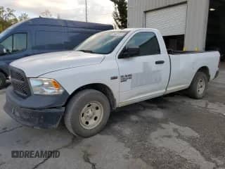 2022 Ram 1500 Tradesman with VIN 3C6JR6DT4NG172334, listed as a Copart auction lot 76607314 with 73,952 mi miles and Salvage title. Bid and sale history available at DreamBid. Image 1.