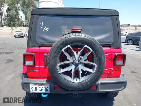 ✅ 2024 Jeep Wrangler Willys • VIN: 1C4RJXN62RW171661 • Лот: 42672815. Опубликован ранее на IAAI с пробегом 25 247 миль. Бесплатный доступ к архиву аукционных продаж из США и подробный отчёт об истории автомобиля на DreamBid. Изображение 17.