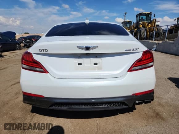 ✅ 2019 Genesis G70 Advanced • VIN: KMTG64LA9KU036615 • Lot: 85713765. Listed on Copart with 73,130 mi. Free auction sales archive from the USA and detailed vehicle history report at DreamBid. Image 6.