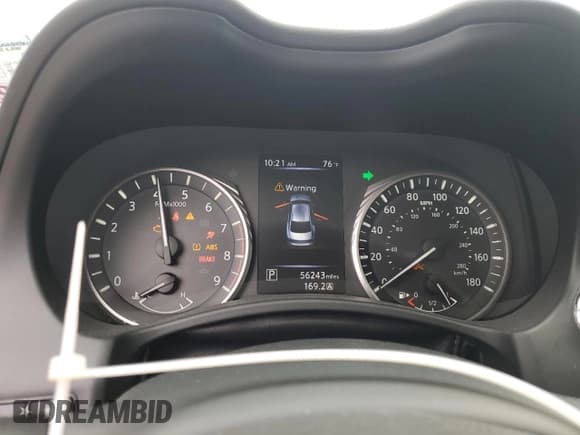 ✅ 2020 Infiniti Q50 Pure • VIN: JN1EV7AP9LM205019 • Lot: 51113905. Listed on Copart with 56,243 mi. Free auction sales archive from the USA and detailed vehicle history report at DreamBid. Image 9.