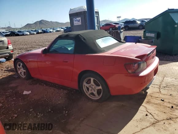 ✅ 2000 Honda S2000 • VIN: JHMAP1146YT007843 • Lot: 70533135. Wystawiony na Copart z przebiegiem 152 331 mil. Bezpłatny archiwum sprzedaży aukcyjnych z USA i szczegółowy raport historii pojazdu na DreamBid. Zdjęcie 2.