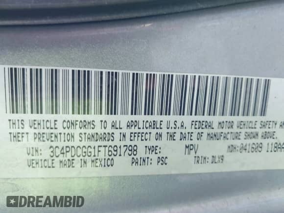 2015 Dodge Journey Crossroad z VIN 3C4PDCGG1FT691798, wystawiony jako IAAI lot #43526857 z przebiegiem 161 251 mil mil oraz . Historia ofert i sprzedaży dostępna na DreamBid. Obrazek 9.