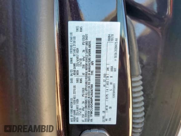 ✅ 2023 Ford Escape Active • VIN: 1FMCU0GN9PUA04789 • Lot: 91722885. Wystawiony na Copart z przebiegiem 37 323 mil. Bezpłatny archiwum sprzedaży aukcyjnych z USA i szczegółowy raport historii pojazdu na DreamBid. Zdjęcie 13.