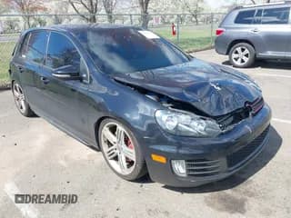 ✅ 2012 Volkswagen Golf GTI • VIN: WVWHV7AJ7CW261504 • Lot: 41988585. Listed on IAAI with 152,542 mi. Free auction sales archive from the USA and detailed vehicle history report at DreamBid. Image 1.