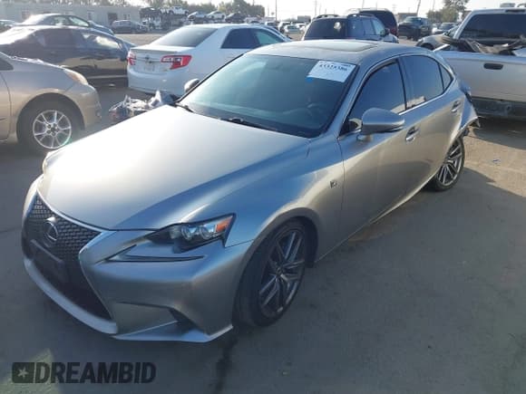 ✅ 2015 Lexus IS 250 • VIN: JTHBF1D22F5080890 • Lot: 43325386. Wystawiony na IAAI z przebiegiem 169 201 mil. Bezpłatny archiwum sprzedaży aukcyjnych z USA i szczegółowy raport historii pojazdu na DreamBid. Zdjęcie 2.
