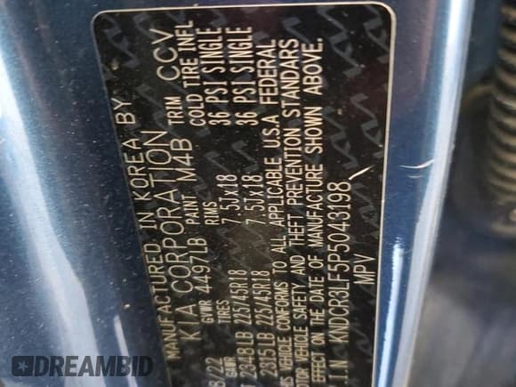 ✅ 2023 Kia Niro SX Touring • VIN: KNDCR3LF5P5043198 • Lot: 84429755. Wystawiony na Copart z przebiegiem Nie podano. Bezpłatny archiwum sprzedaży aukcyjnych z USA i szczegółowy raport historii pojazdu na DreamBid. Zdjęcie 14.