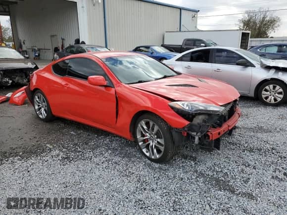 2013 Hyundai Genesis Coupe Track с VIN KMHHU6KJ7DU110344, выставлен на аукционе Copart как лот 87724405 с пробегом 95 358 миль миль и Списание • Salvage title. История ставок и продаж доступна на DreamBid. Изображение 4.