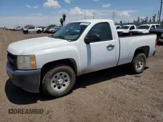 ✅ 2011 Chevrolet Silverado 1500 Work Truck • VIN: 1GCNCPEA6BZ326729 • Lot: 63704705. Listed on Copart with 174,552 mi. Free auction sales archive from the USA and detailed vehicle history report at DreamBid. Image 1.