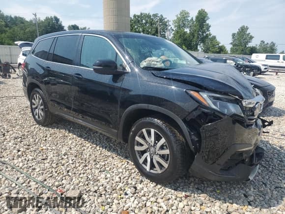 ✅ 2021 Honda Pilot EX-L • VIN: 5FNYF6H55MB068595 • Лот: 66737155. Опубликован ранее на Copart с пробегом 43 608 миль. Бесплатный доступ к архиву аукционных продаж из США и подробный отчёт об истории автомобиля на DreamBid. Изображение 4.