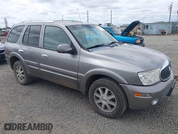 ✅ 2006 Buick Rainier CXL • VIN: 5GADT13S362272133 • Lot: 42915517. Listed on IAAI with 166,599 mi. Free auction sales archive from the USA and detailed vehicle history report at DreamBid. Image 1.