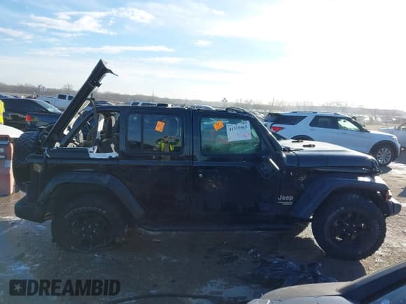 ✅ 2020 Jeep Wrangler Unlimited Sport S • VIN: 1C4HJXDG1LW237484 • Лот: 41310965. Опубликован ранее на IAAI с пробегом Не указан. Бесплатный доступ к архиву аукционных продаж из США и подробный отчёт об истории автомобиля на DreamBid. Изображение 13.